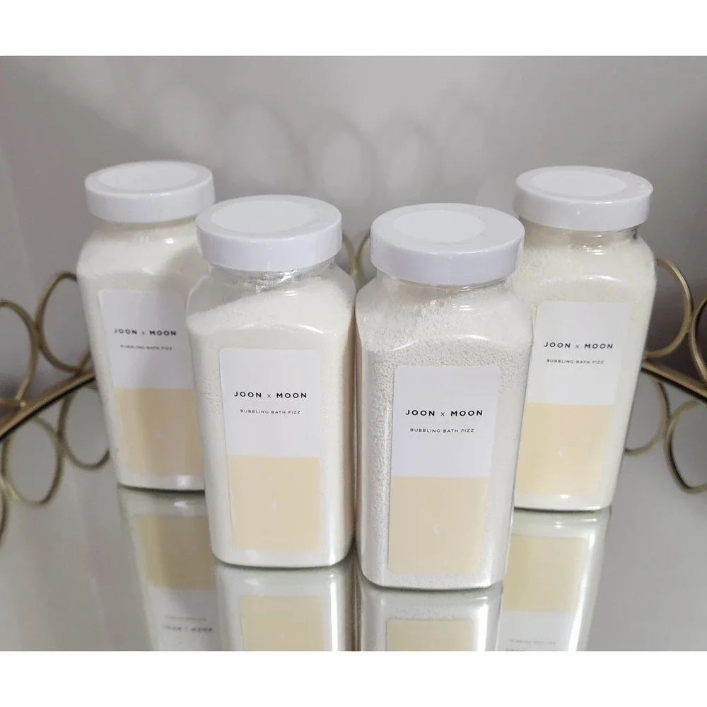 Joon Moon Very Vanilla Bubbling Bath Fizz 14. 1 Oz Set Of 4 New Unopened